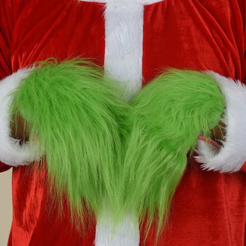 Grinch Latex Mask/Gloves