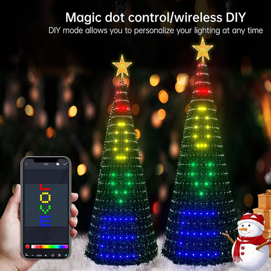 DIY Smart Christmas Tree Lights String Lights
