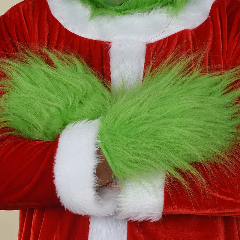 Grinch Latex Mask/Gloves