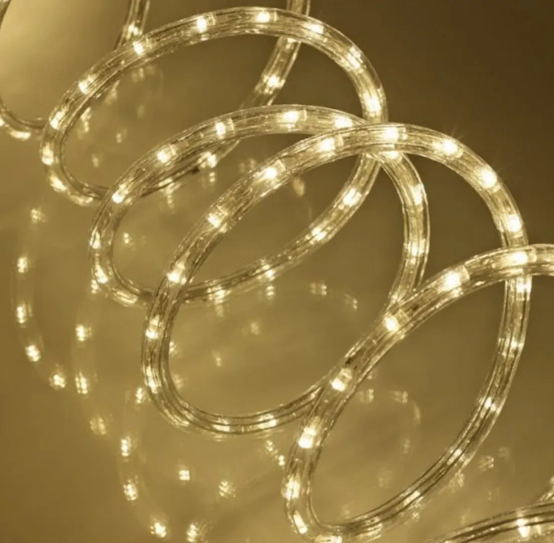 Warm White Solar 10M Rope Light