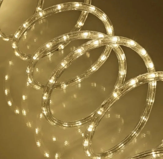 Warm White Solar 10M Rope Light