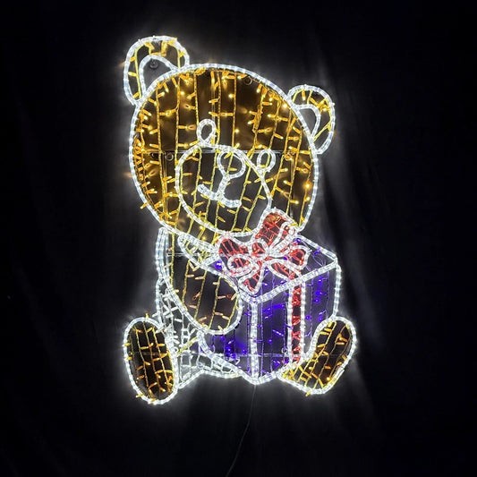 Teddy Bear Rope Light Motif
