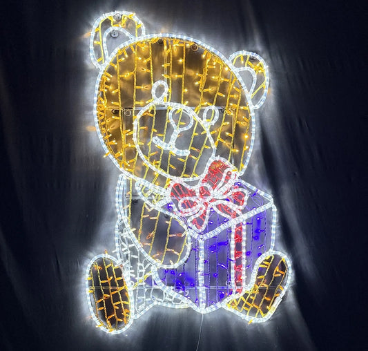 Teddy Bear Rope Light Motif