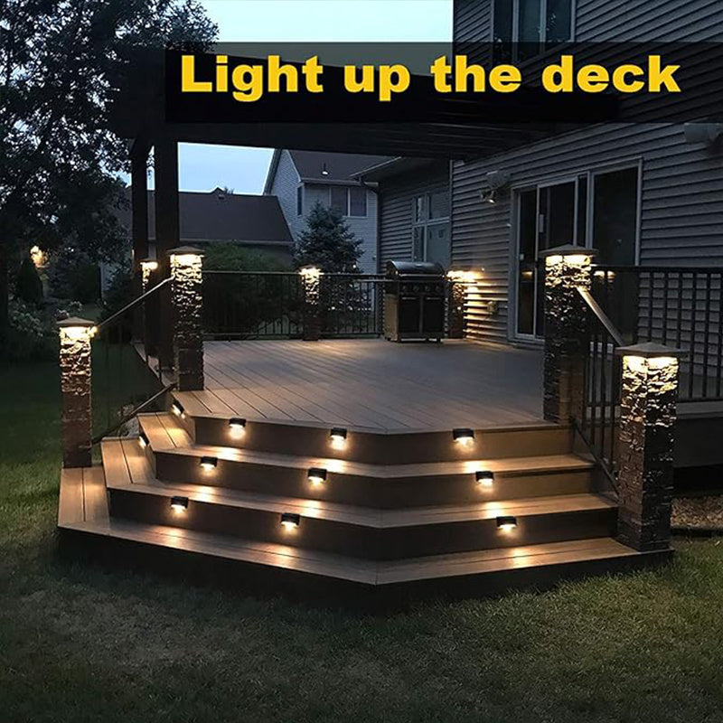 Solar LED Deck Lights/Stairs/Fence & Pathway