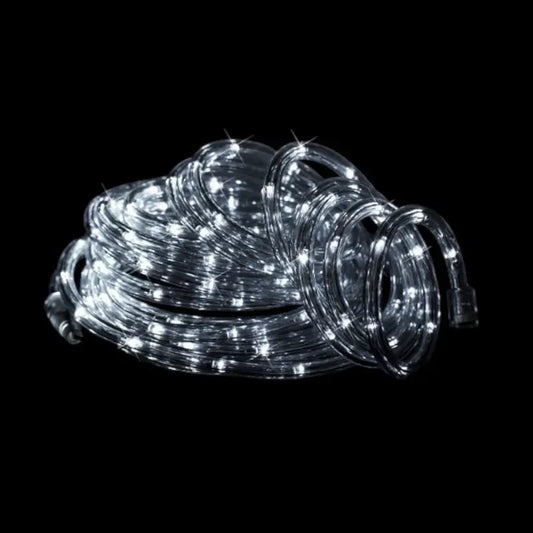 Cool White LED Rope Light – 7m Battery Operated