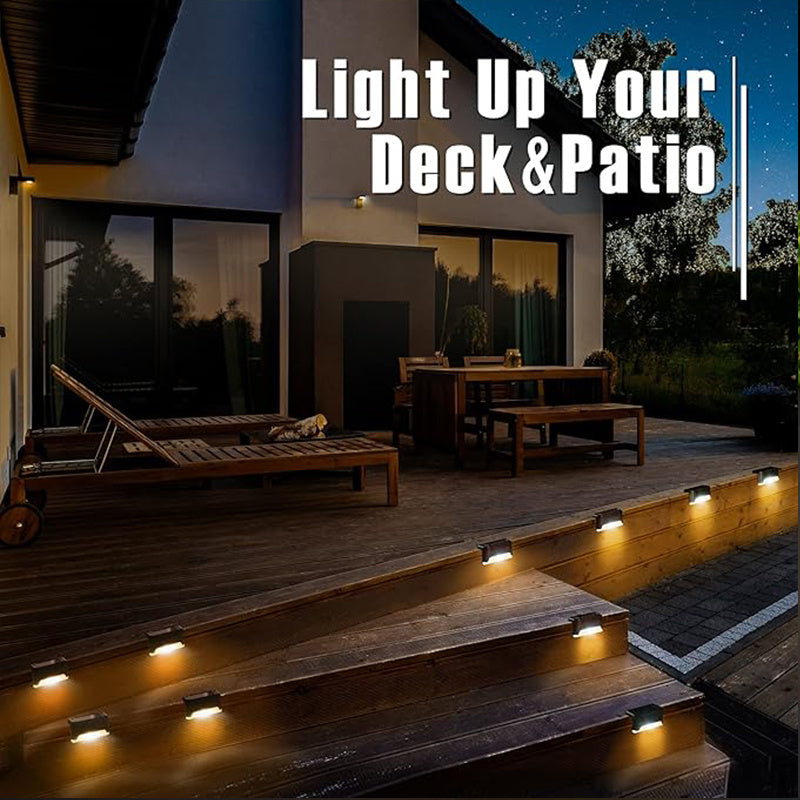 Solar LED Deck Lights/Stairs/Fence & Pathway