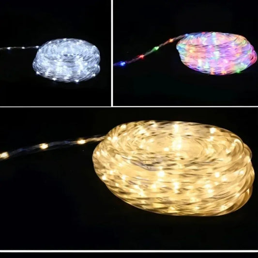 10m Multi Colour Rope Light-Connectable