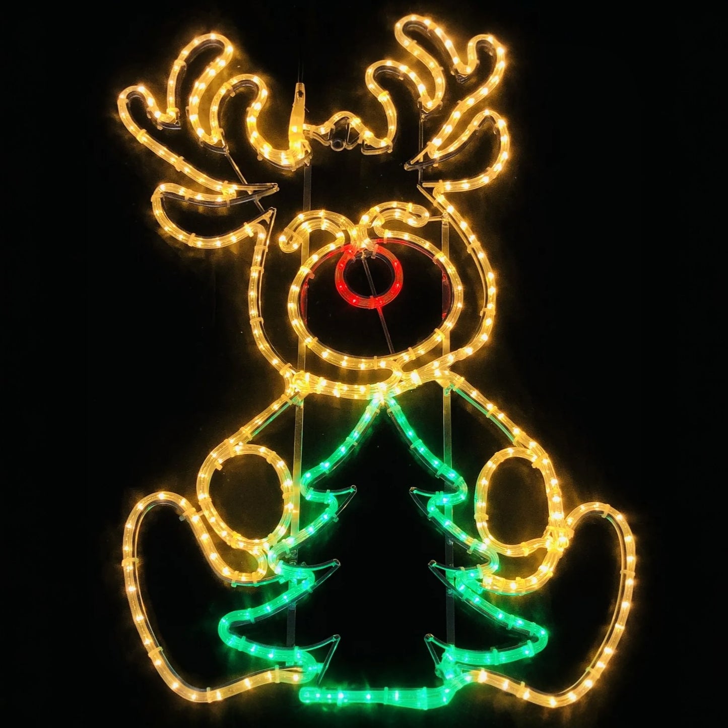 Sitting Reindeer Motif