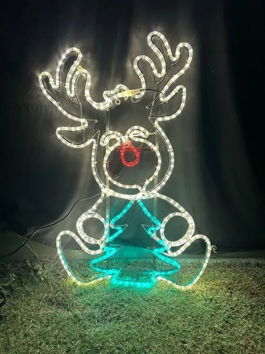 Sitting Reindeer Motif